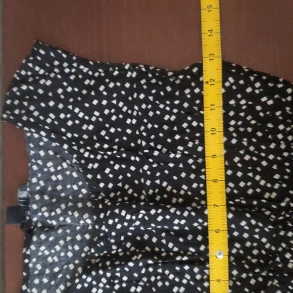 Forever 21 VTG sz S black dress long top micro polka-dot 🌛 - Picture 7 of 9